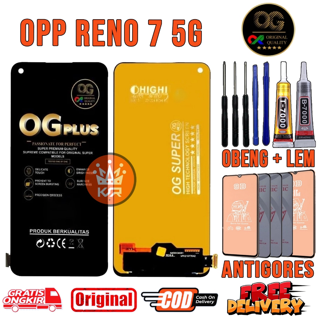 Lcd OPPO RENO 7 5G Original OEM Quality Lcd Touchscreen OPPO RENO 7 5G  Fullset