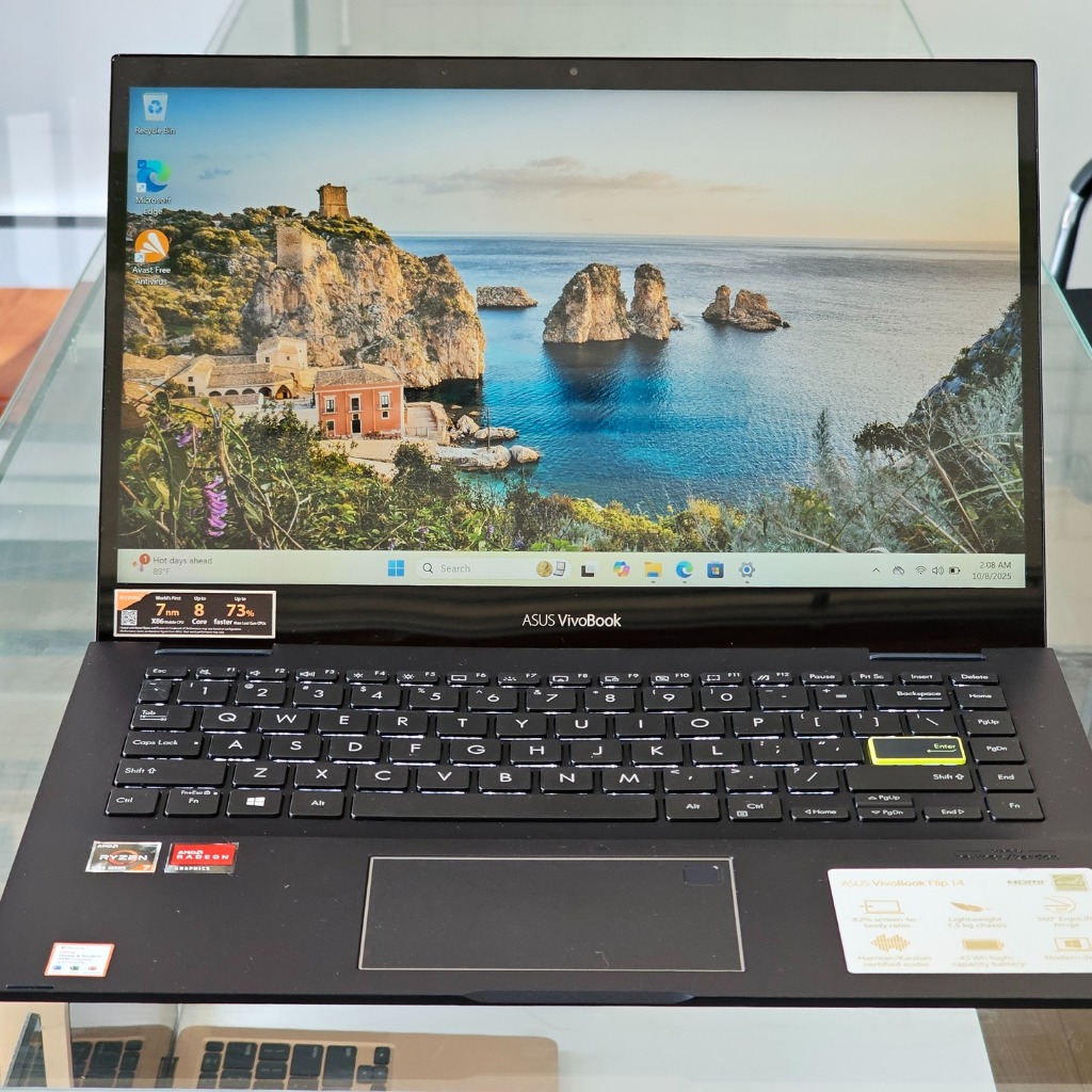 ASUS Vivobook Flip 14 TM420IA AMD Ryzen 7 4000 Series SSD 512 GB AMD Radeon Graphic Touchscreen 2 in