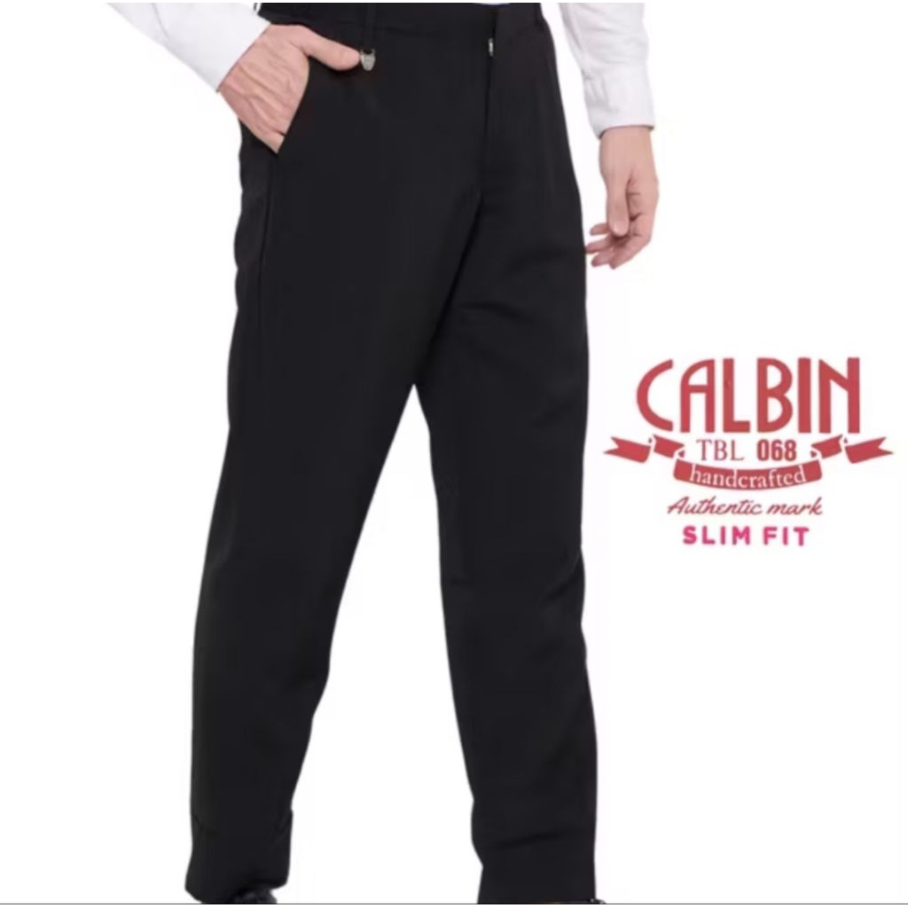 celana panjang formal calbin slimfit original premium