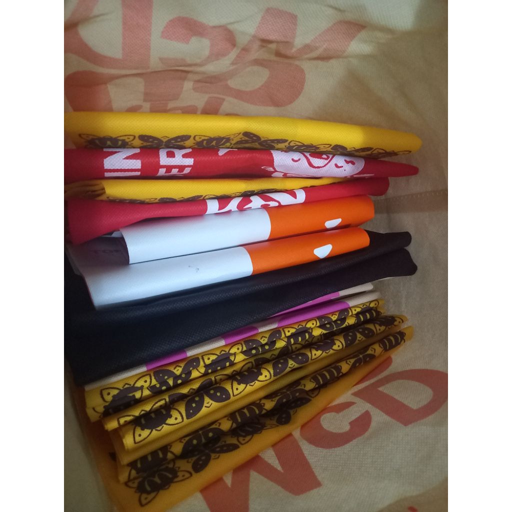 Spunbond mekdi, Mcd, iciban, tomoro, tas mekdi