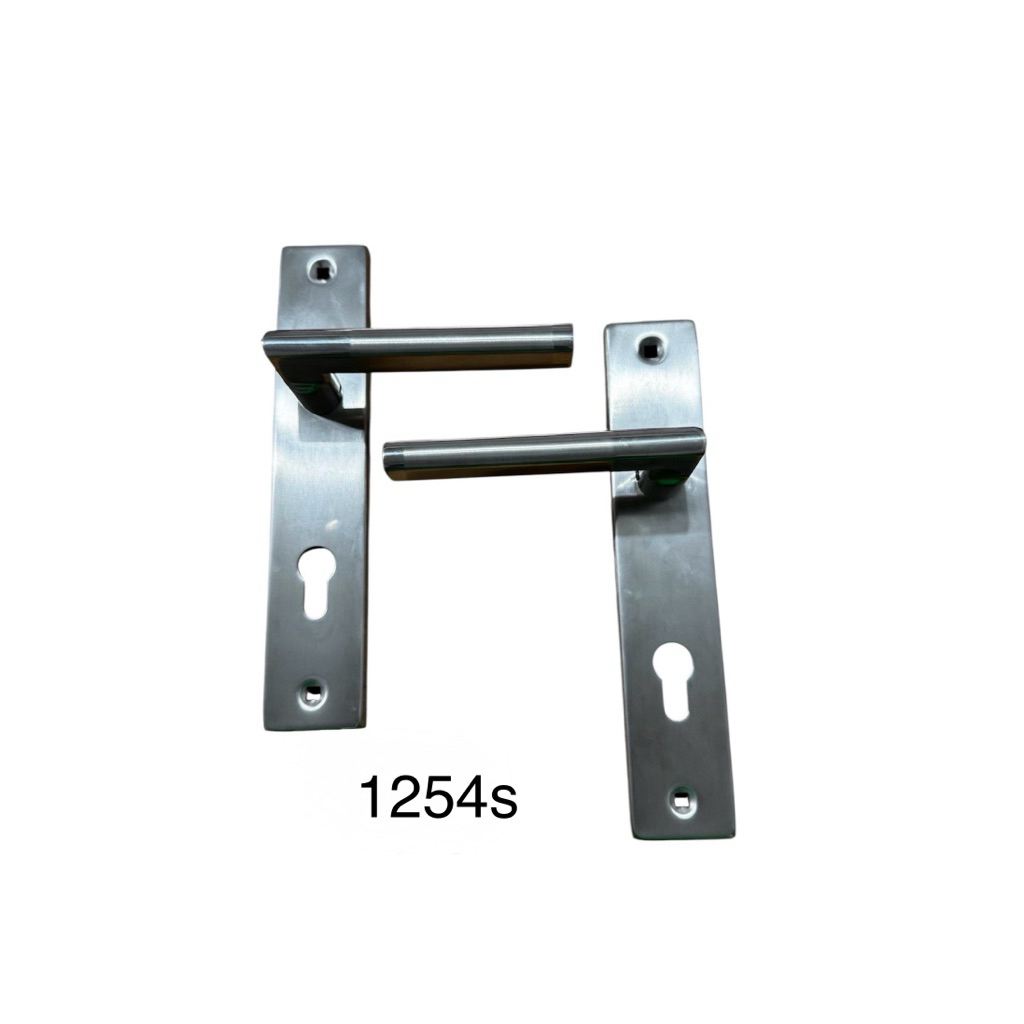 DOOR HANDLE PINTU 1254 PLAT STAINLESS HANDLE ONLY