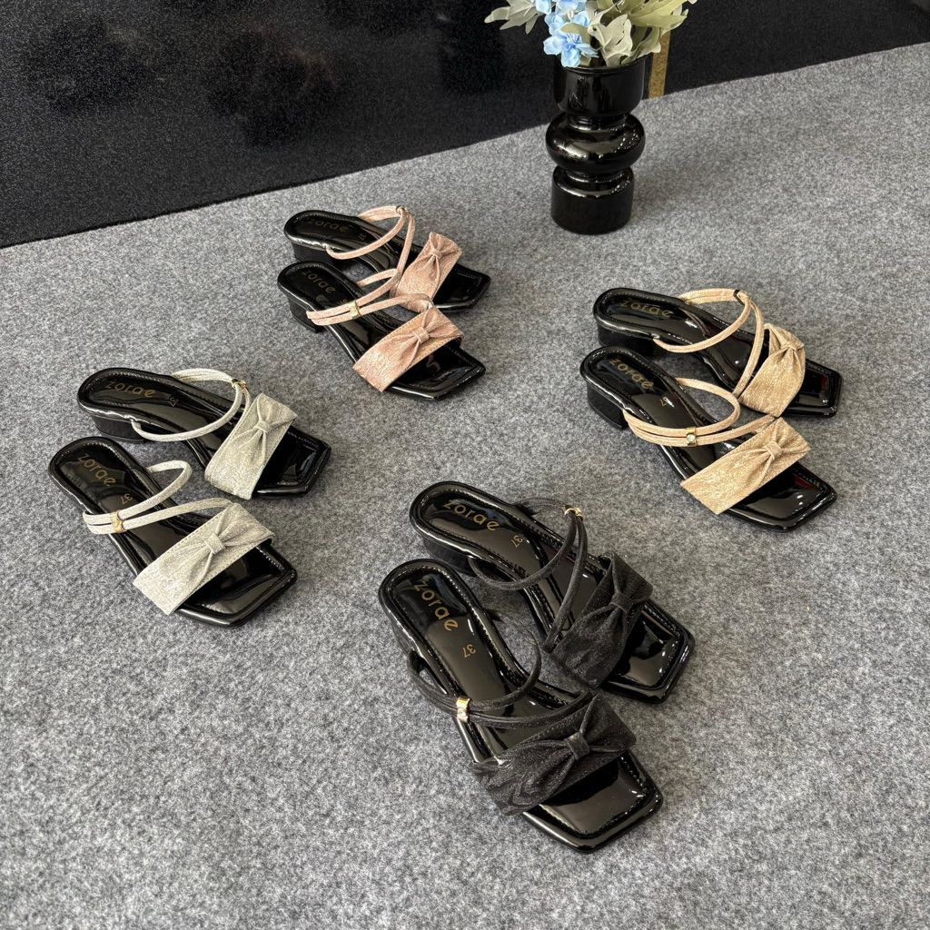 ZORAE | ZORAE HEELS PITA WANITA | ZORAE TAPAK TAHU BLINK CEWEK