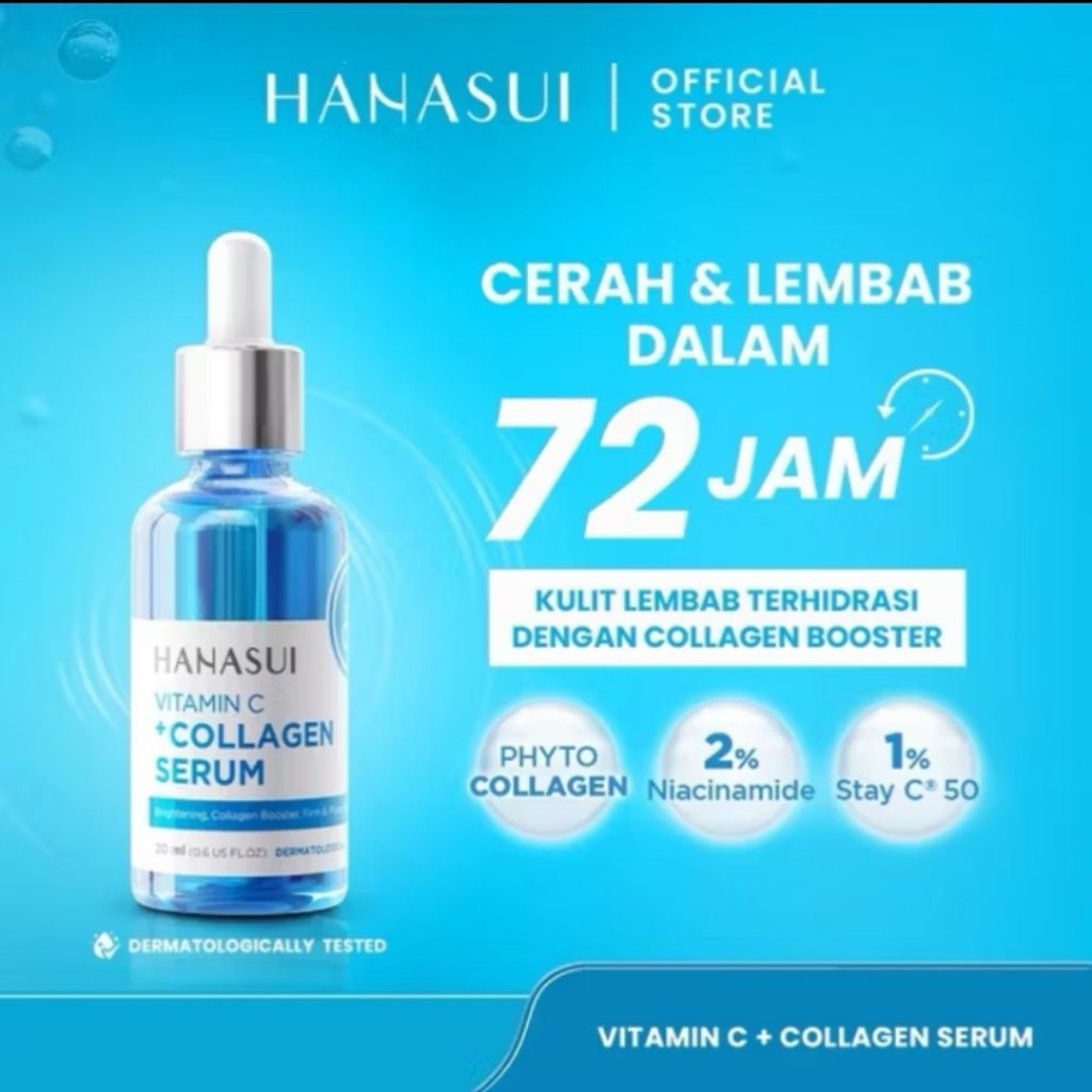 HANASUI vit c+ collagen serum