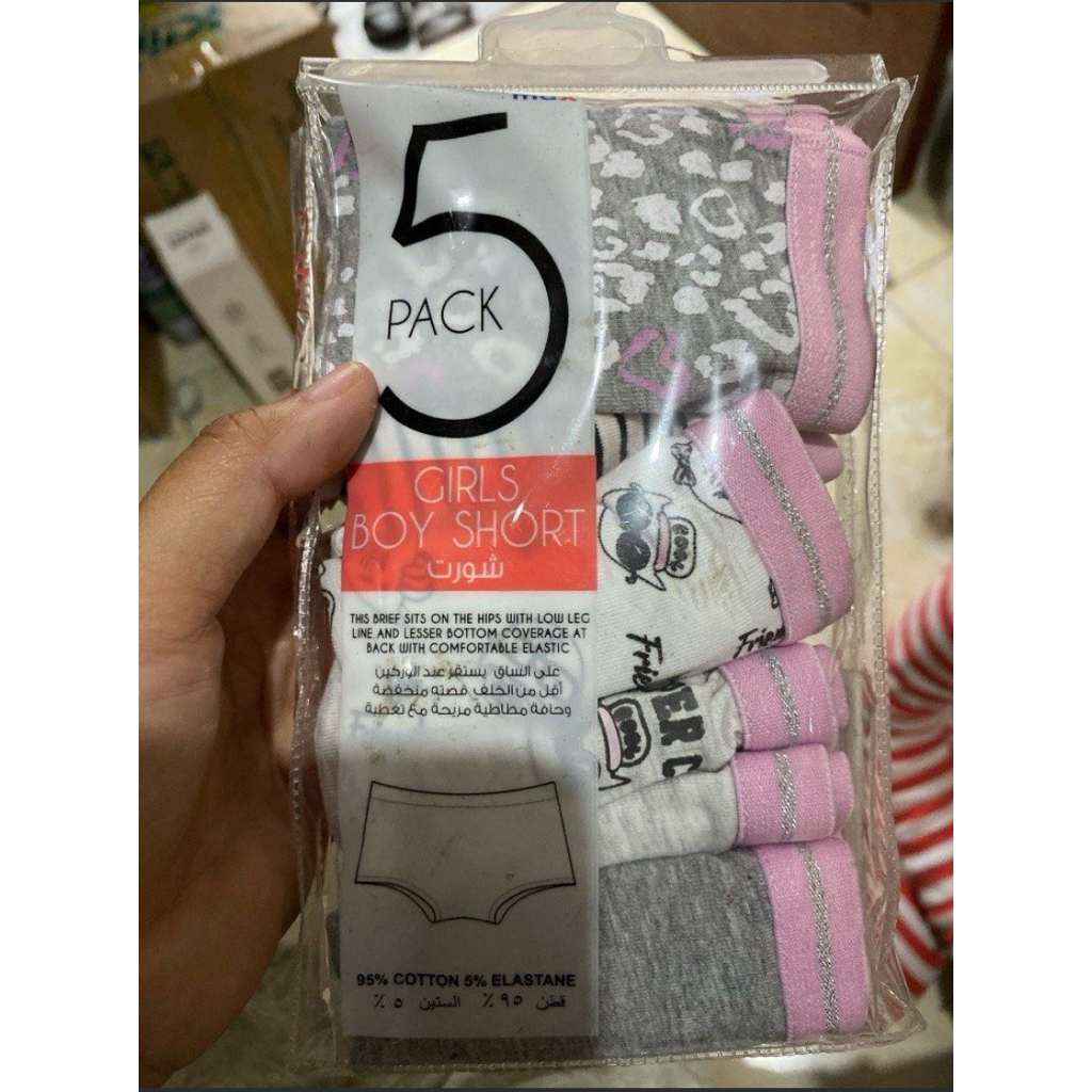 celana dalam anak max fashion size 5-6