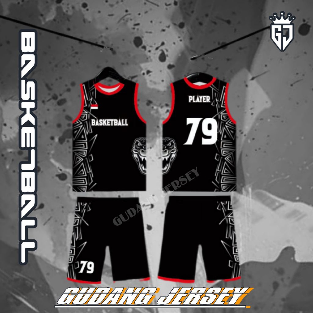 Jersey Basketball CUSTOM GRATIS NAMA & NOPUNG