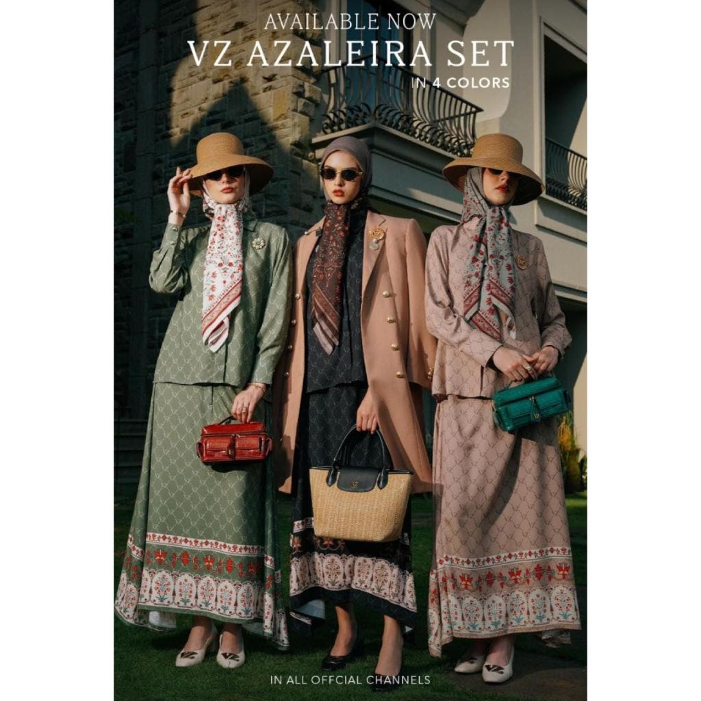 VZ Azaleira Set (Top & Skirt) Original by VIVI ZUBEDI