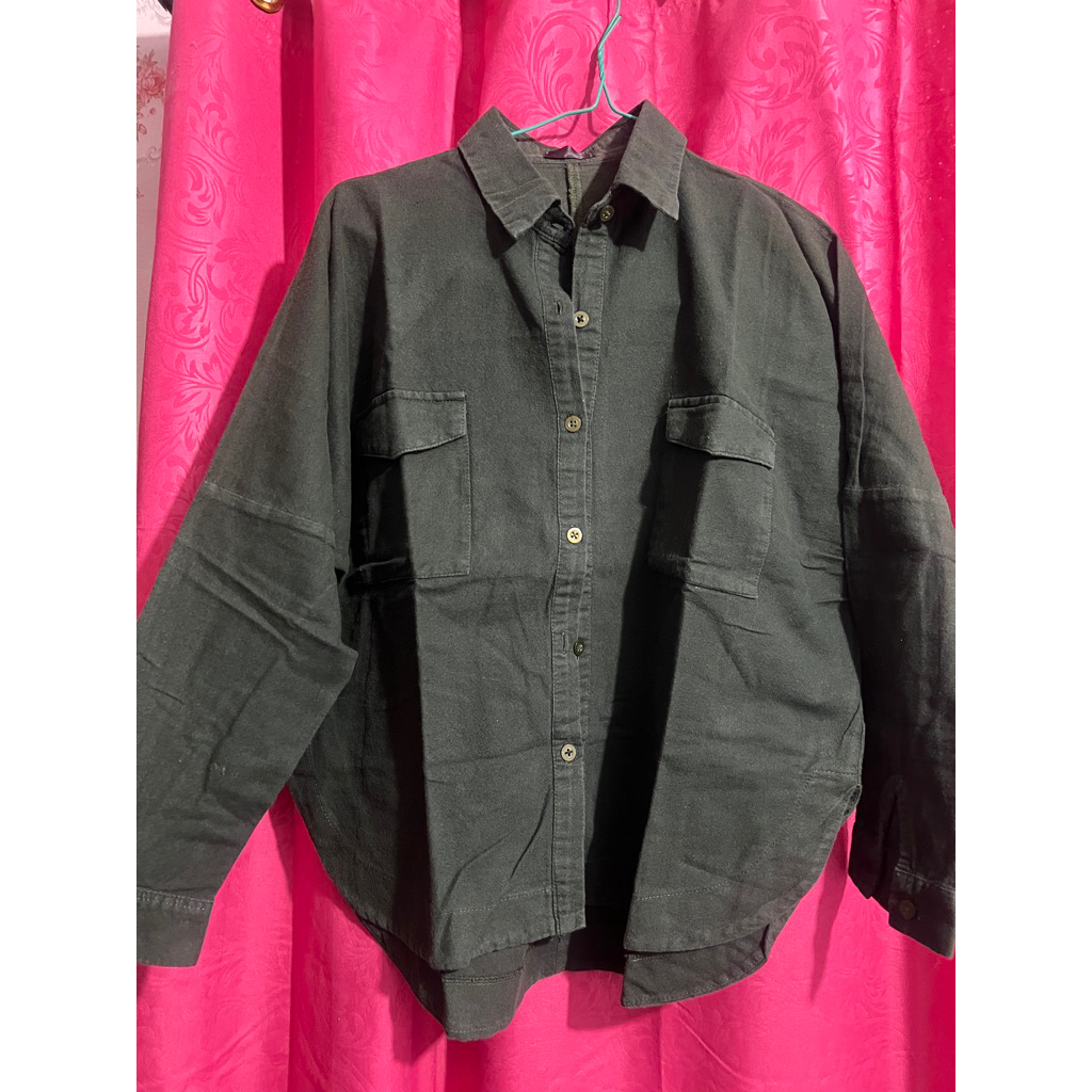 Kemeja Emerald Green