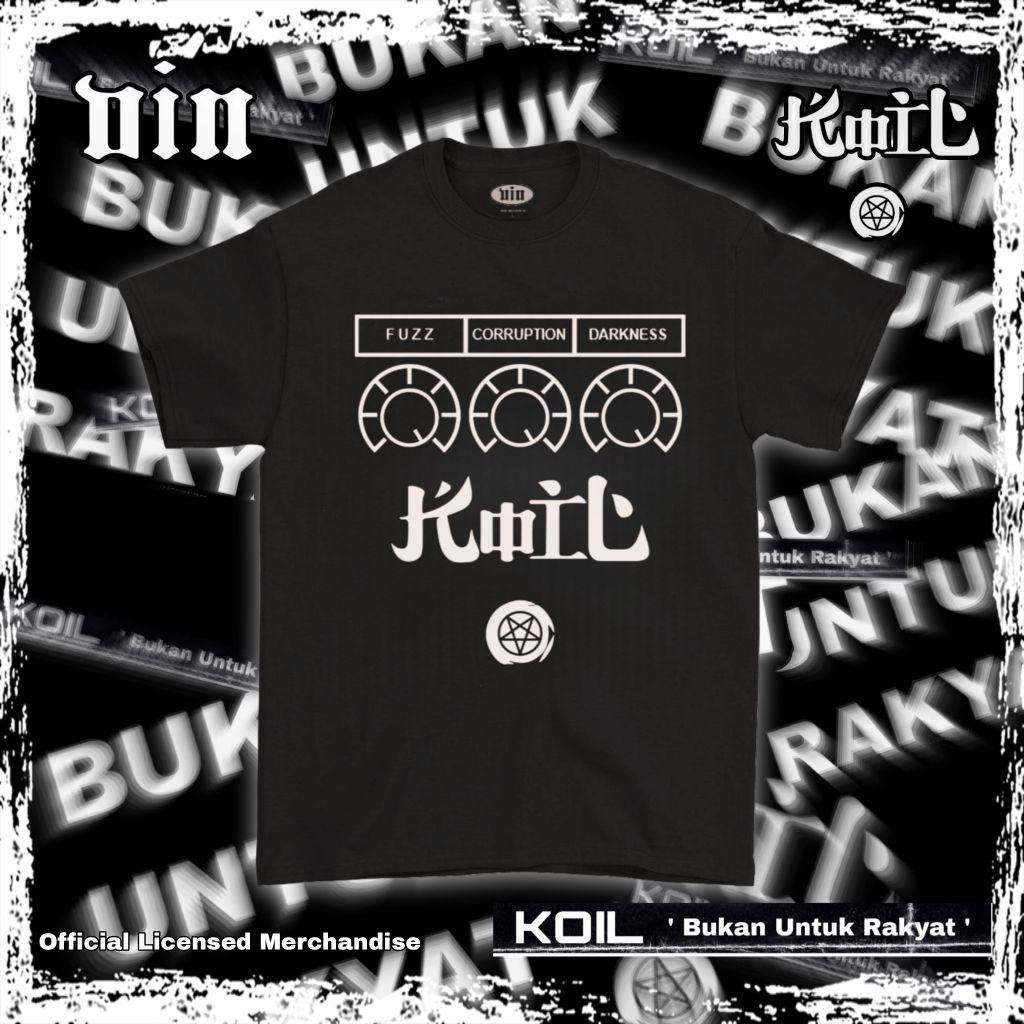 ‎KOIL BAND T shirt Kaos band music Metal Rock Hardcore Grindcore Deathmetal Punk Rock koil official 