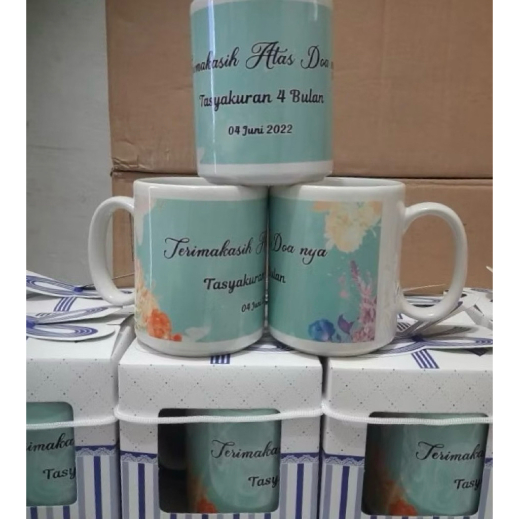 mug custom premium souvenir mug souvenir gelas