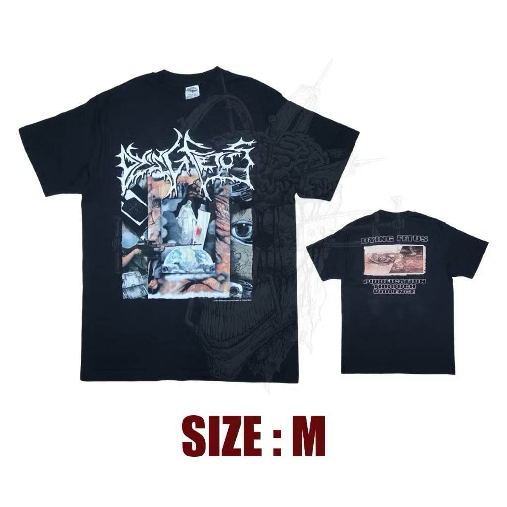 DYING FETUS purification through violenve - TSHIRT ORIGINAL released by undying music