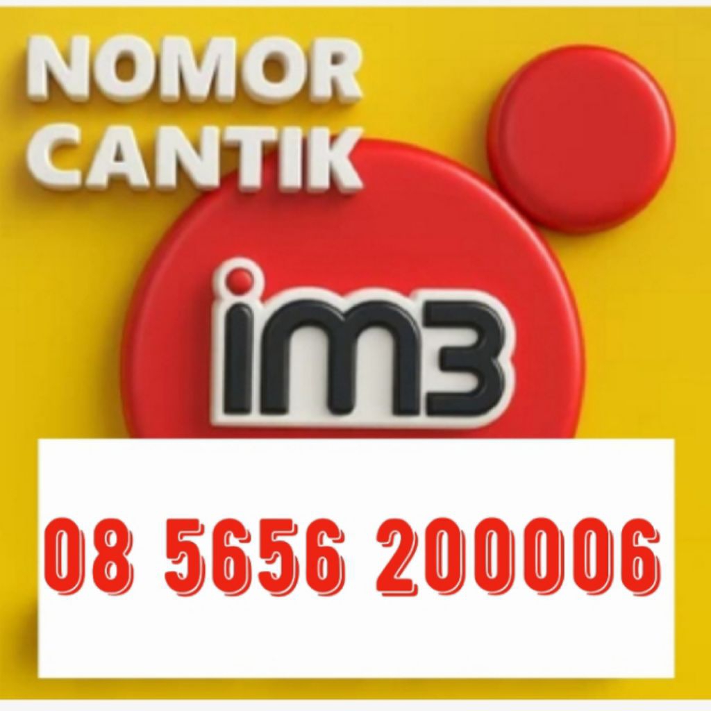 edisi terbatas nomor cantik Indosat 0000