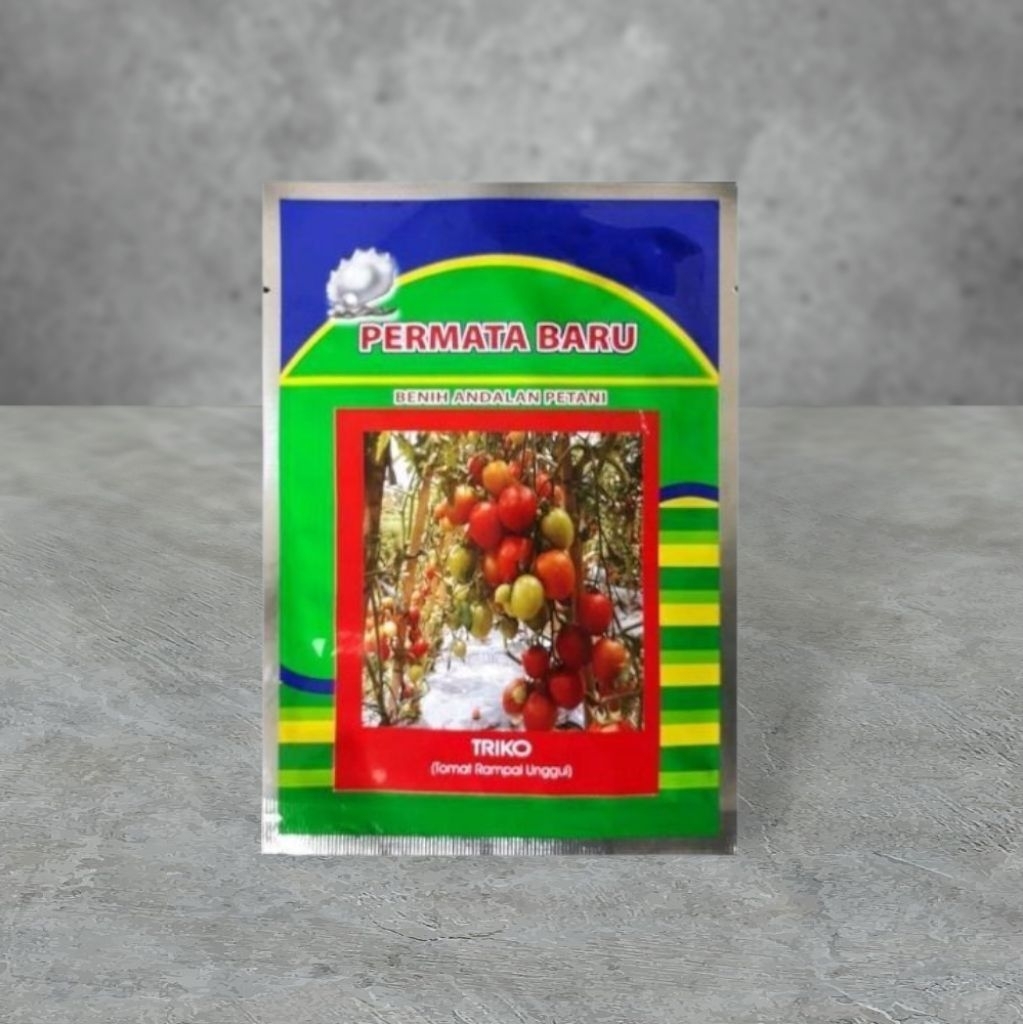 (5 gr) Benih Tomat Unggul TRIKO Permata Baru