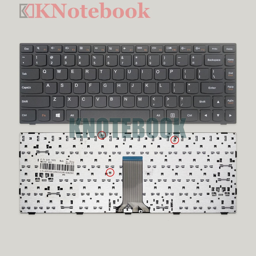 Keyboard Lenovo Flex 2-14 Flex 2-14D Black