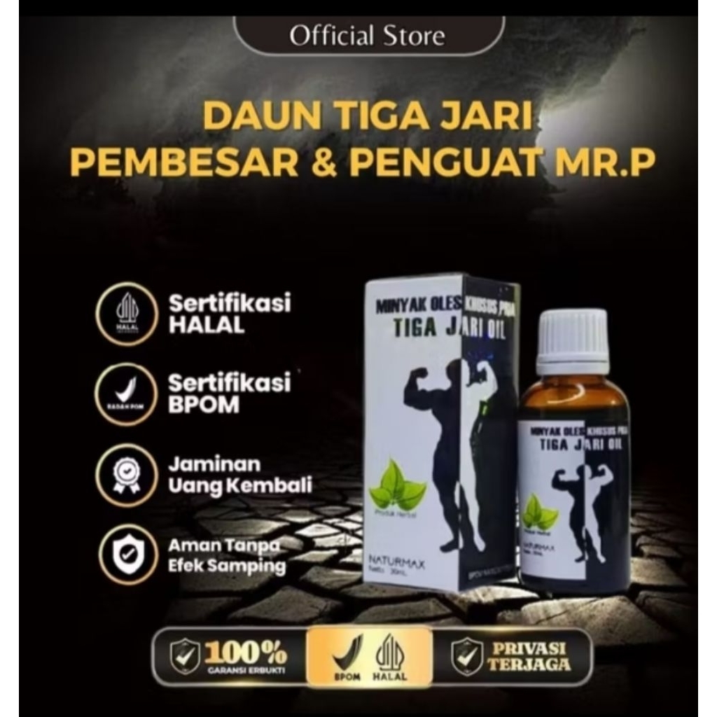 {Top 1} Daun Bungkus Tiga Jari papua obat herbal pembesar penis100%ampuh permanen original Bpom