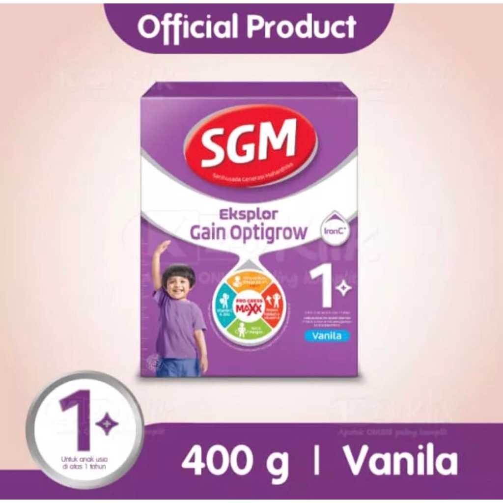 SGM GAIN OPTIGROW 400 GRAM MURAH