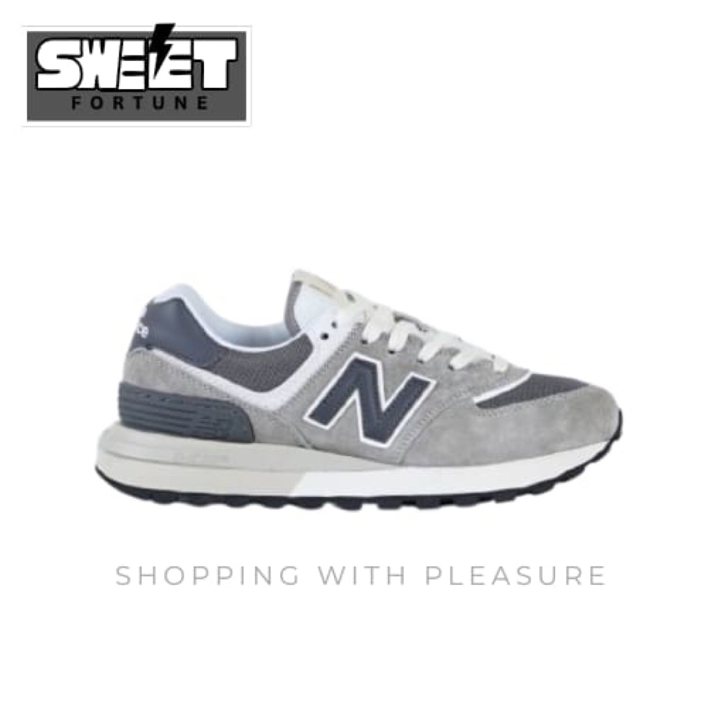 (SWEETFORTUNE) Sepatu Sneakers New Balance 574 Legacy Grey