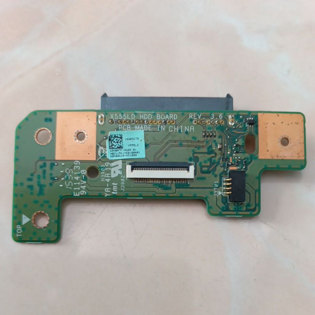 konektor hdd child board hardisk laptop asus X555 X555B X555U X555LD original