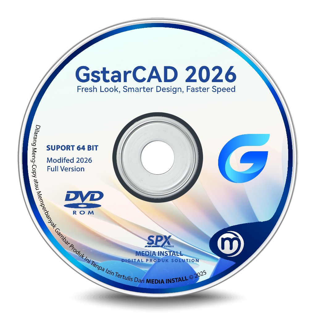 CD/DVD GSTARCAD PROFESSIONAL 2026 | 64 BIT