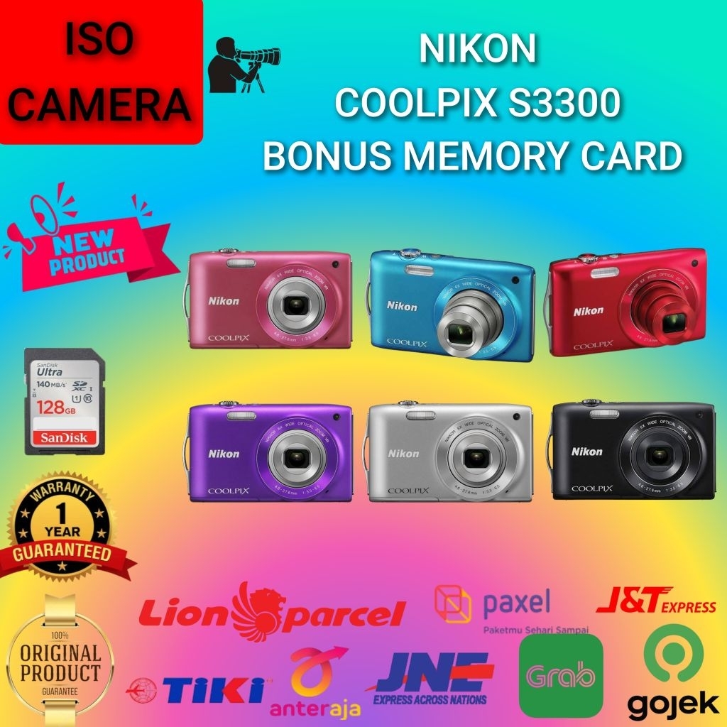 NIKON COOLPIX S3300