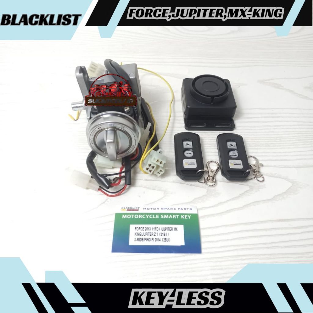 Smartkey Blacklist KunciKontak Motor JUPZ NMAX Aerox Mio Keyless