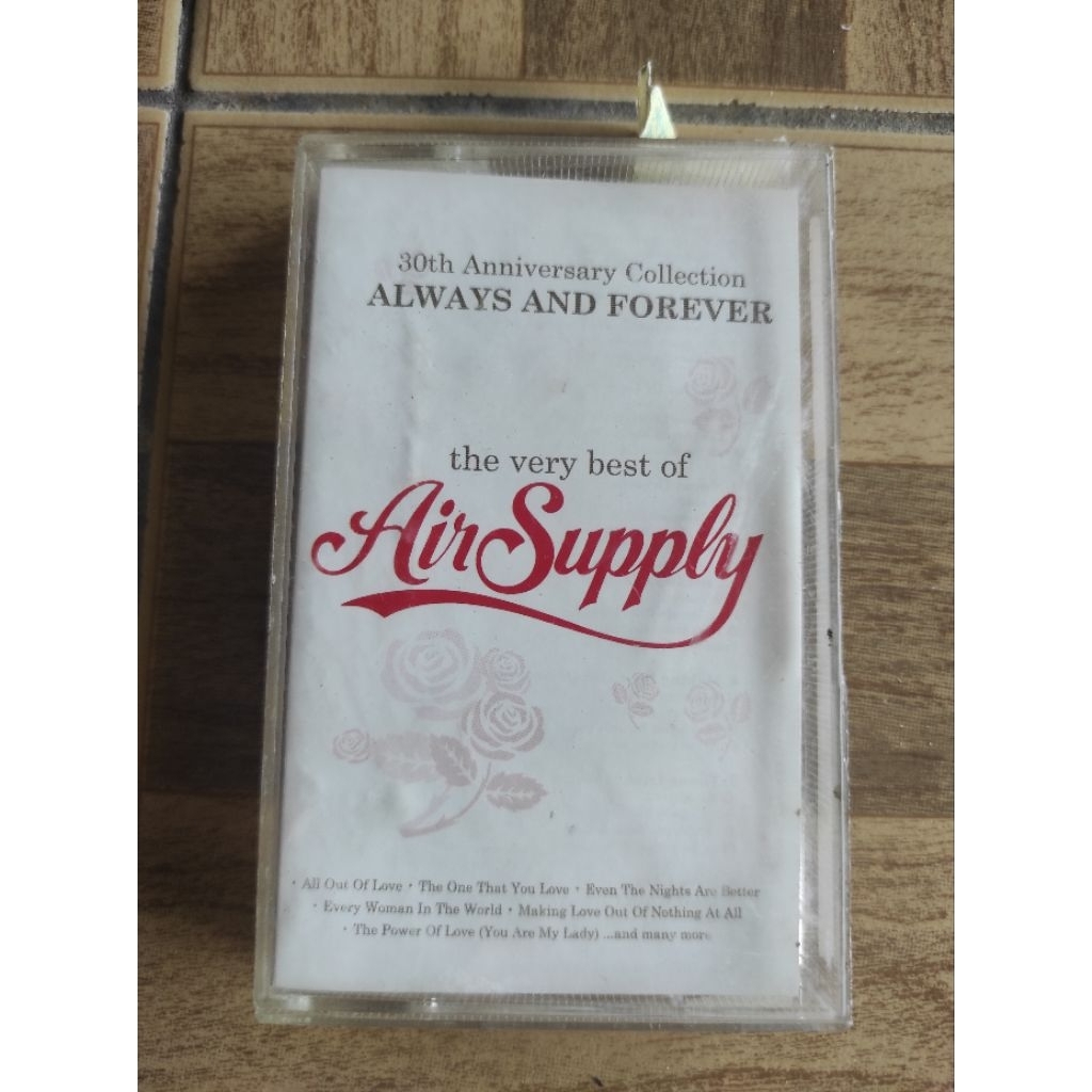kaset pita the very best of AIR SUPPLY