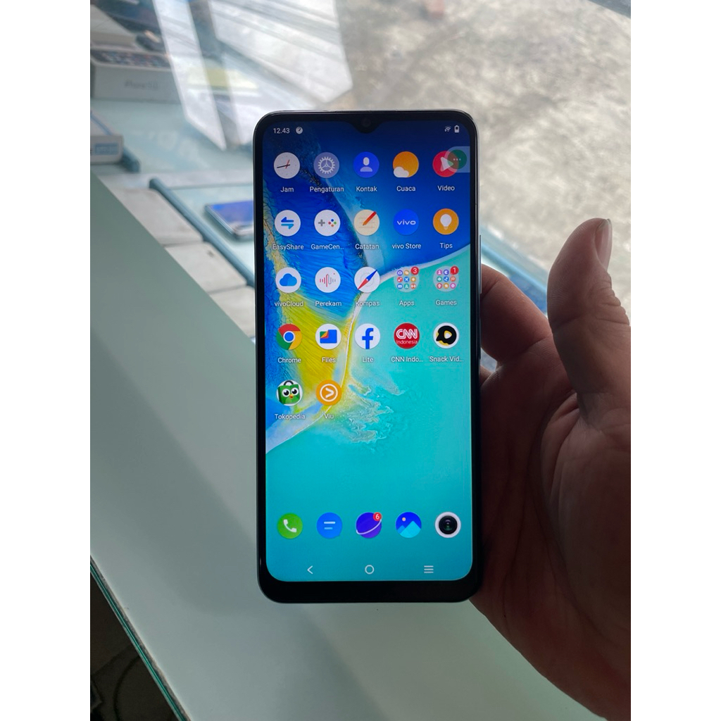 Vivo Y15s 4G 3/64GB Second Ex Resmi Normal Pemakaian