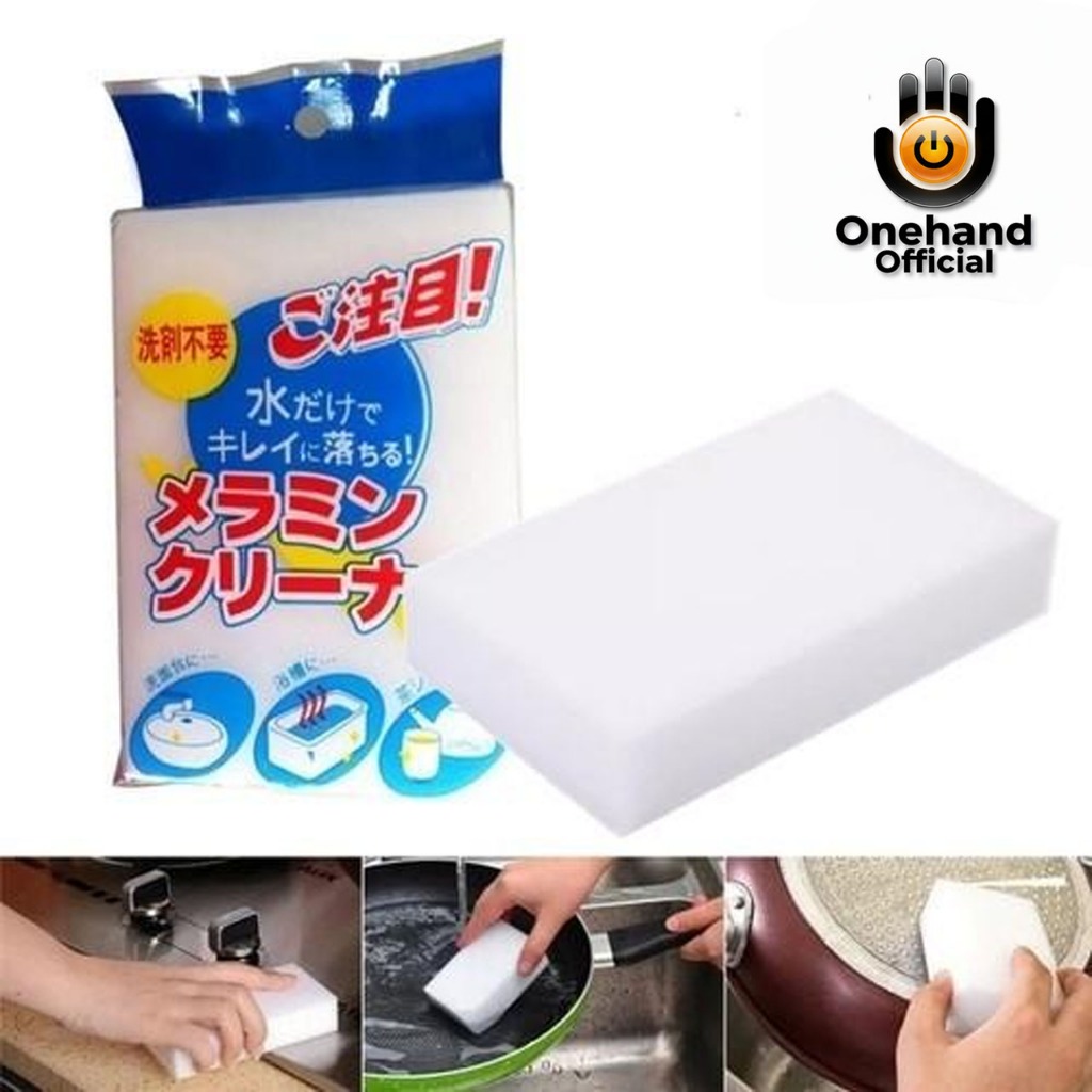 Sponge Spon Ajaib Pembersih Tanpa Sabun Ajaib Pembersih Serbaguna Spon Cuci Piring