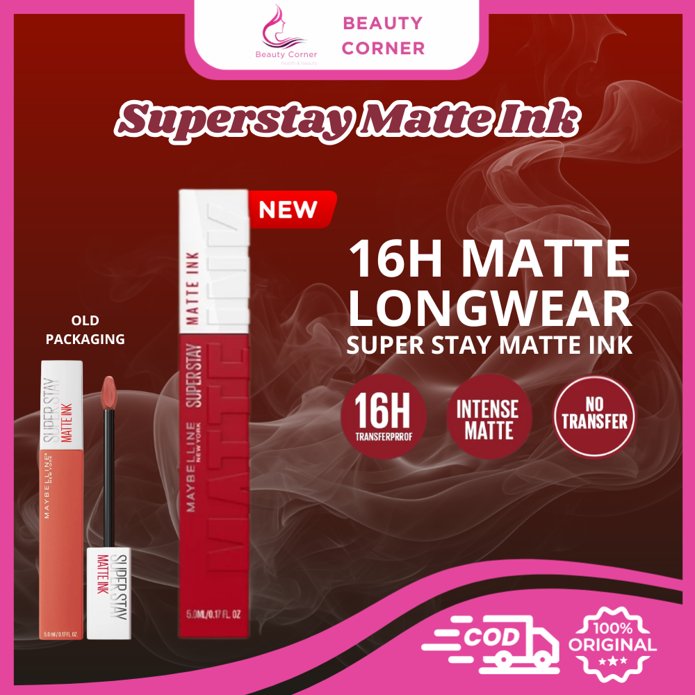 Maybelline SuperStay Matte Ink Lipcream ORI BPOM