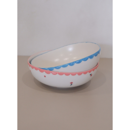 Rose Bowl | Bowl Handmade Ceramic | Floral