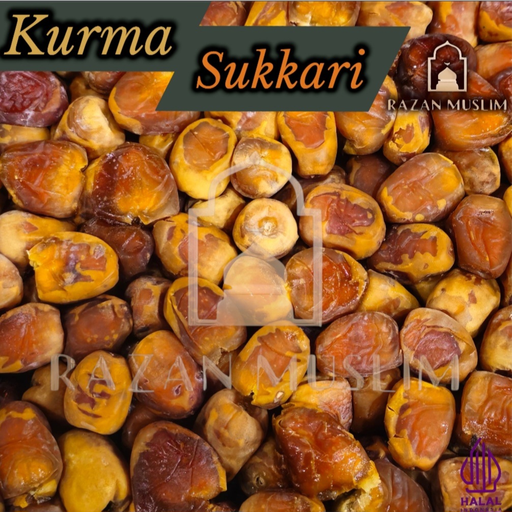 Kurma Sukari Premium Grade A Original/Kurma Manis Lembut, Fresh, dan Bergizi Terlaris