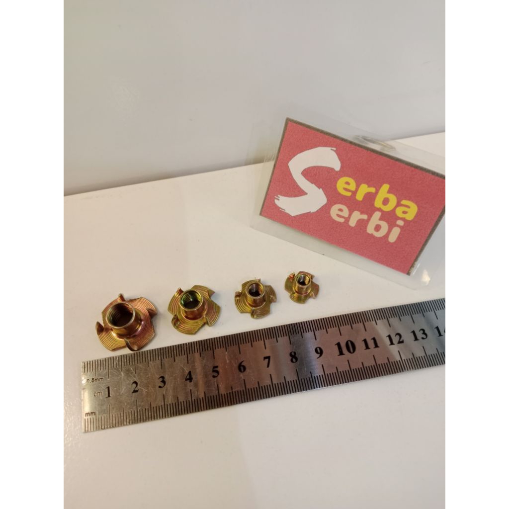 -/10PCS MUR CAKAR-Baut mur cakar tee nut