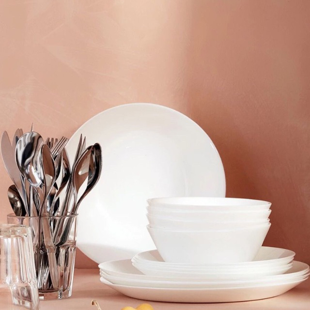 Piring small ikea/piring cekung ikea/mangkuk large ikea/mangkuk nasik ikea/mangkuk ikea small