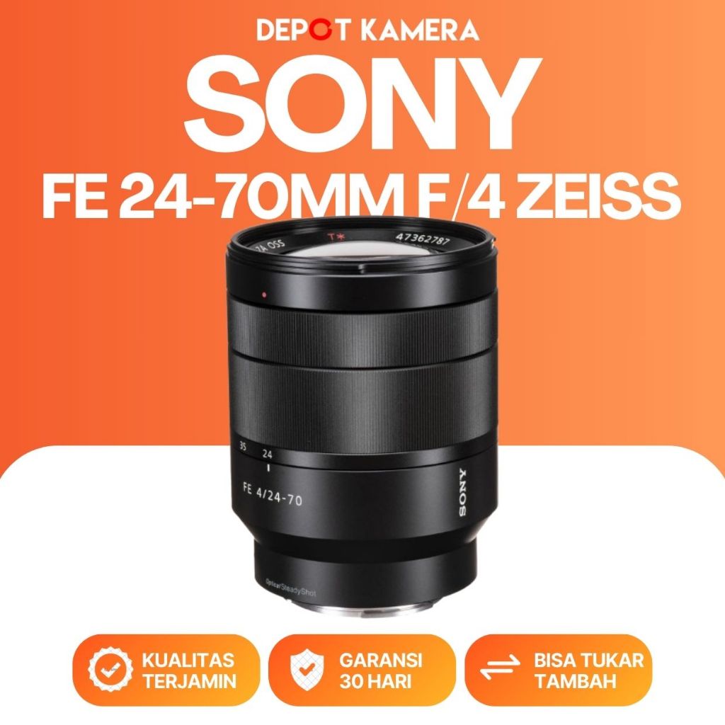 ( DEPOT KAMERA ) SECOND - SONY FE 24-70MM F/4 ZEISS