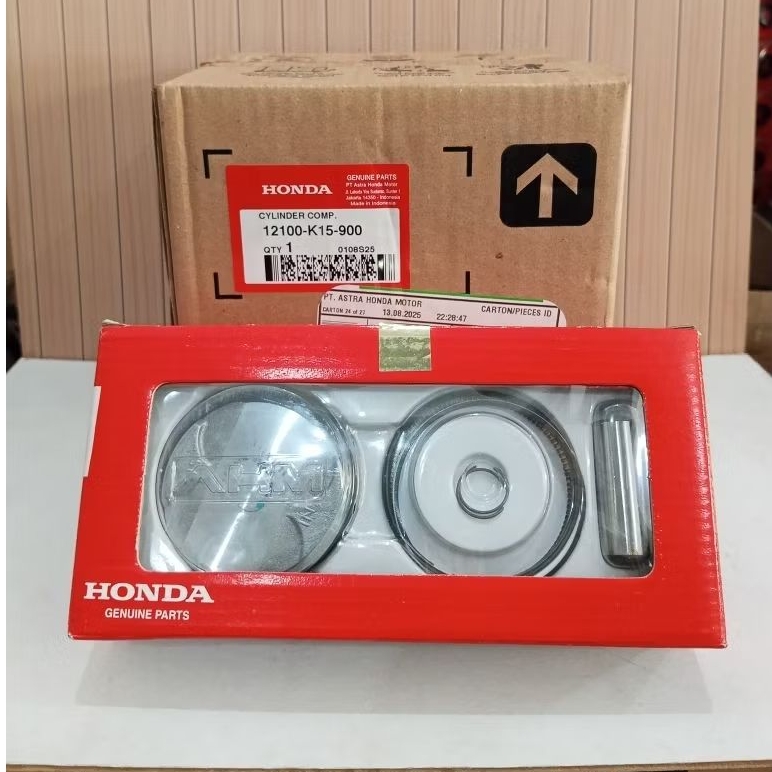 Blok Seher K15 + Piston Kit Std Set K15 CB150R, CBR 150 Old Original AHM