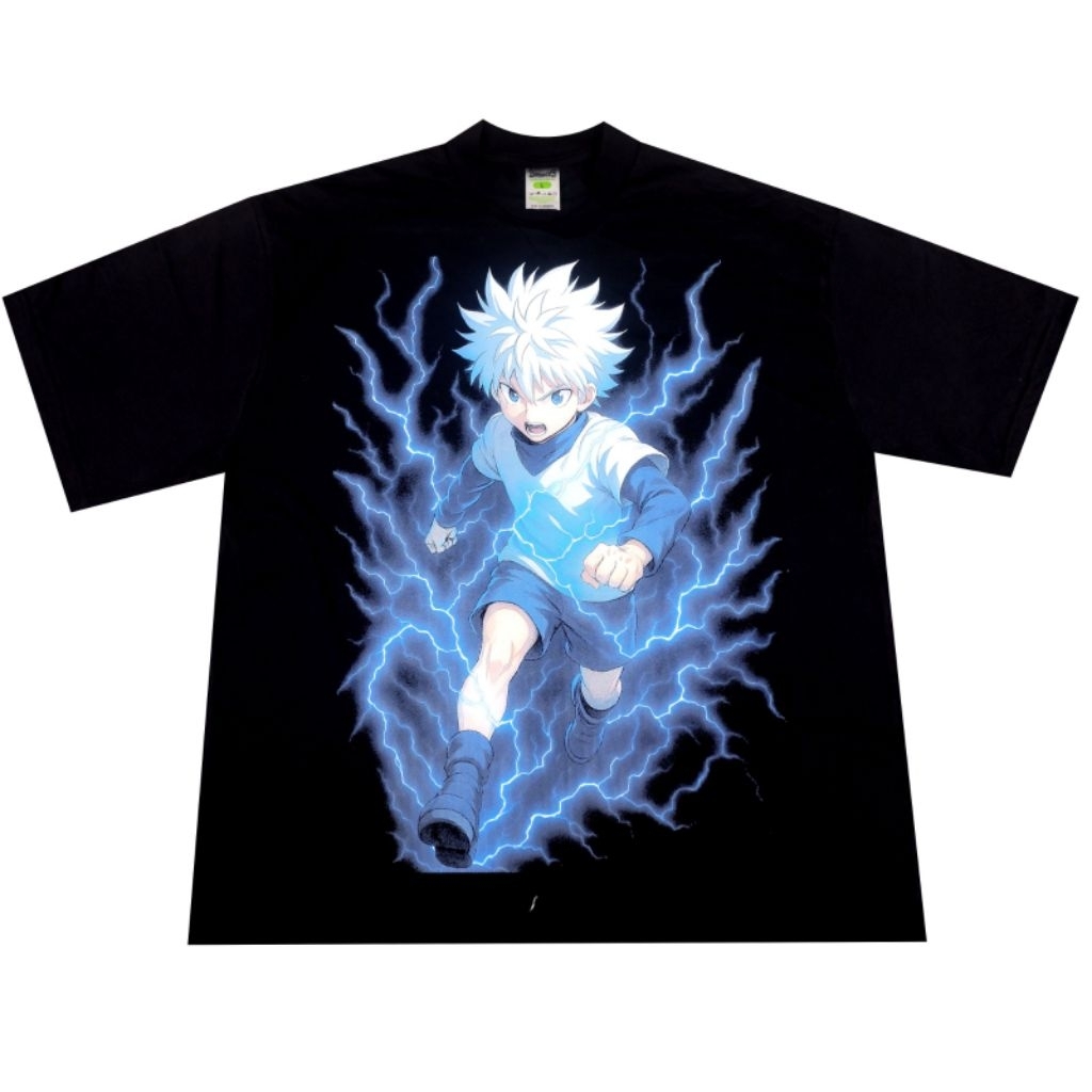 KILLUA zoldyck t-shirt oversize anime hunterxhunter oversize