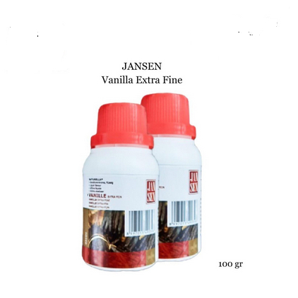 Jansen Vanilla Extract / Perisa Vanilla 100 gr