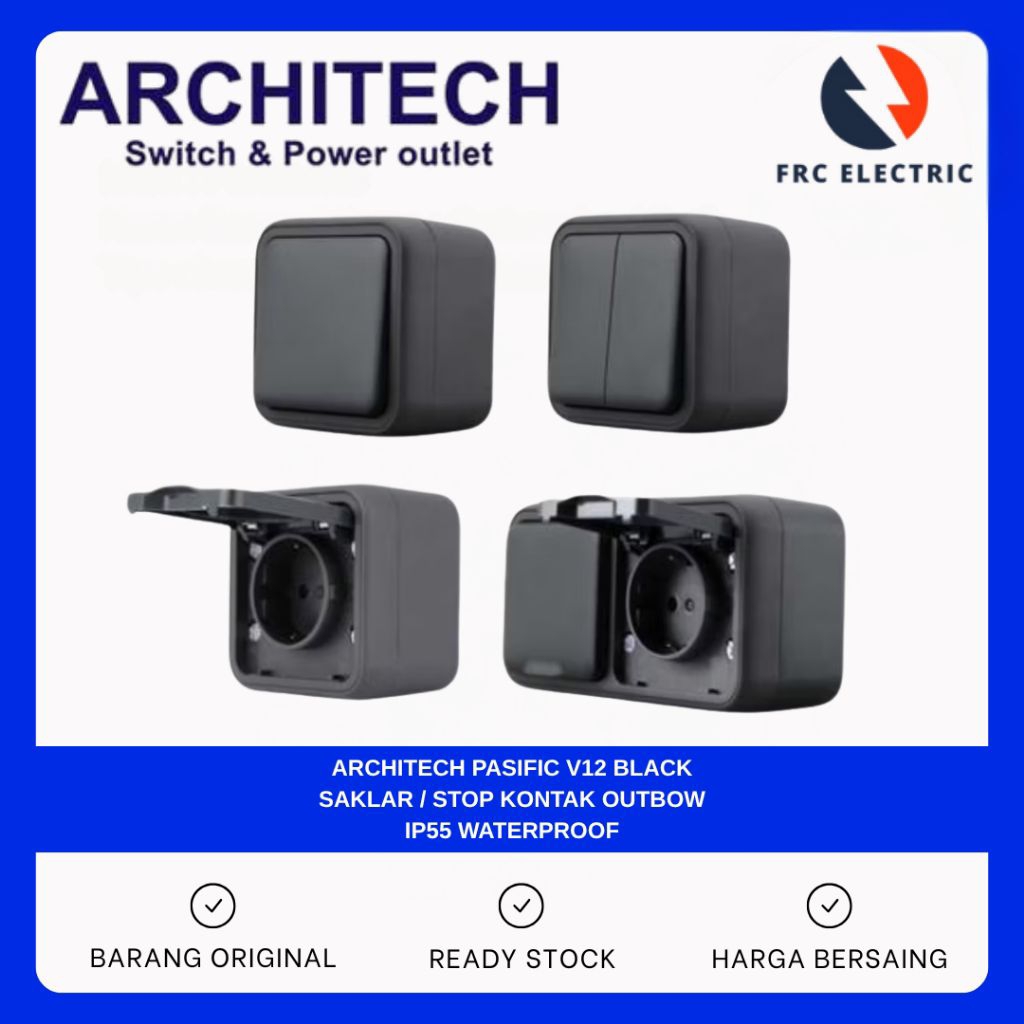 STOP KONTAK - SAKLAR LAMPU - SAKLAR OUTDOOR - STOP KONTAK OUTDOOR - SAKLAR OUTBOW - STOP KONTAK OUTB