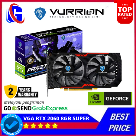 VURRION GeForce RTX 2060 SUPER  8GB GDDR6 256BIT / RTX2060 8GB