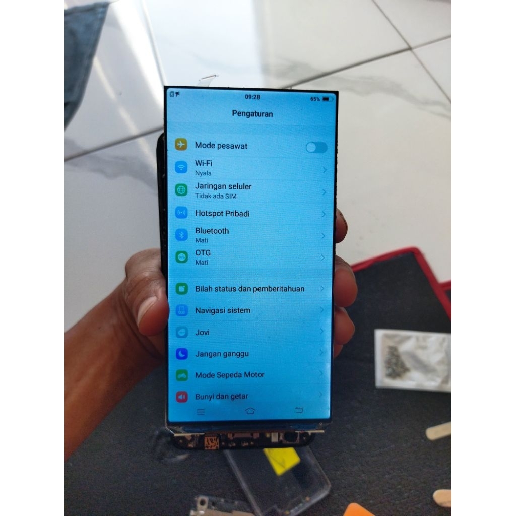 lcd vivo v7 plus/ vivo y79 copotan ori