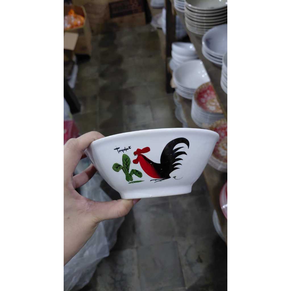 Mangkok Ayam Bakmie | Mangkok Bakmie Keramik