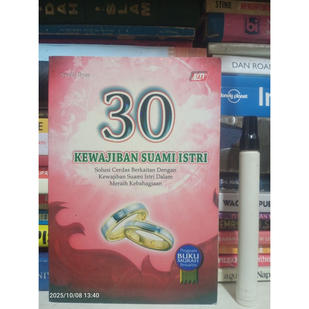 Buku Pernikahan Islami: 30 Kewajiban Suami Istri