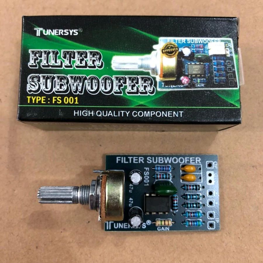 Kit Tunersys Filter Subwoofer FS-001