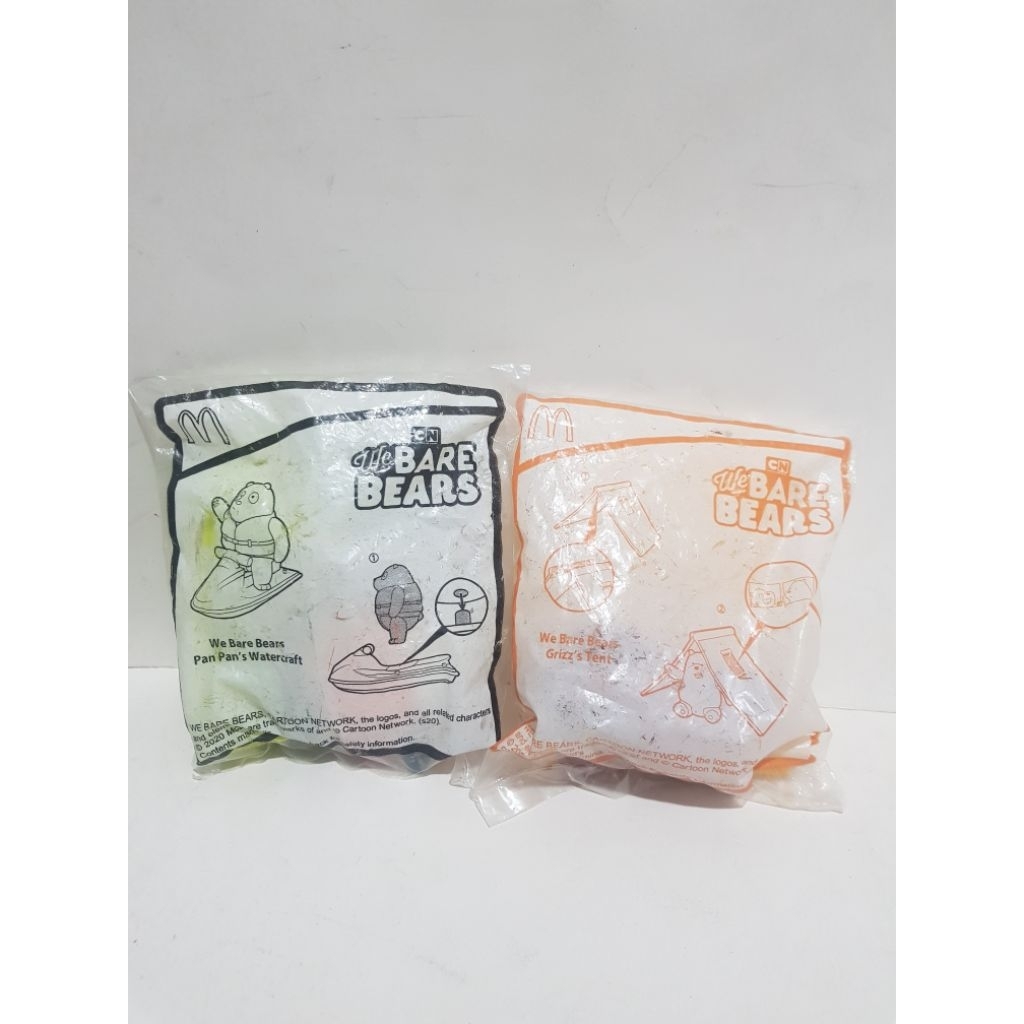 Mainan Mcd Happy Meal we bare bears new