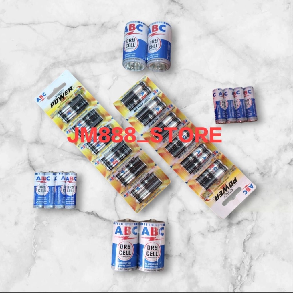 Baterai abc biru battery abc biru / Baterai ABC biru AA AAA D / Baterai ABC biru AA / Baterai ABC bi