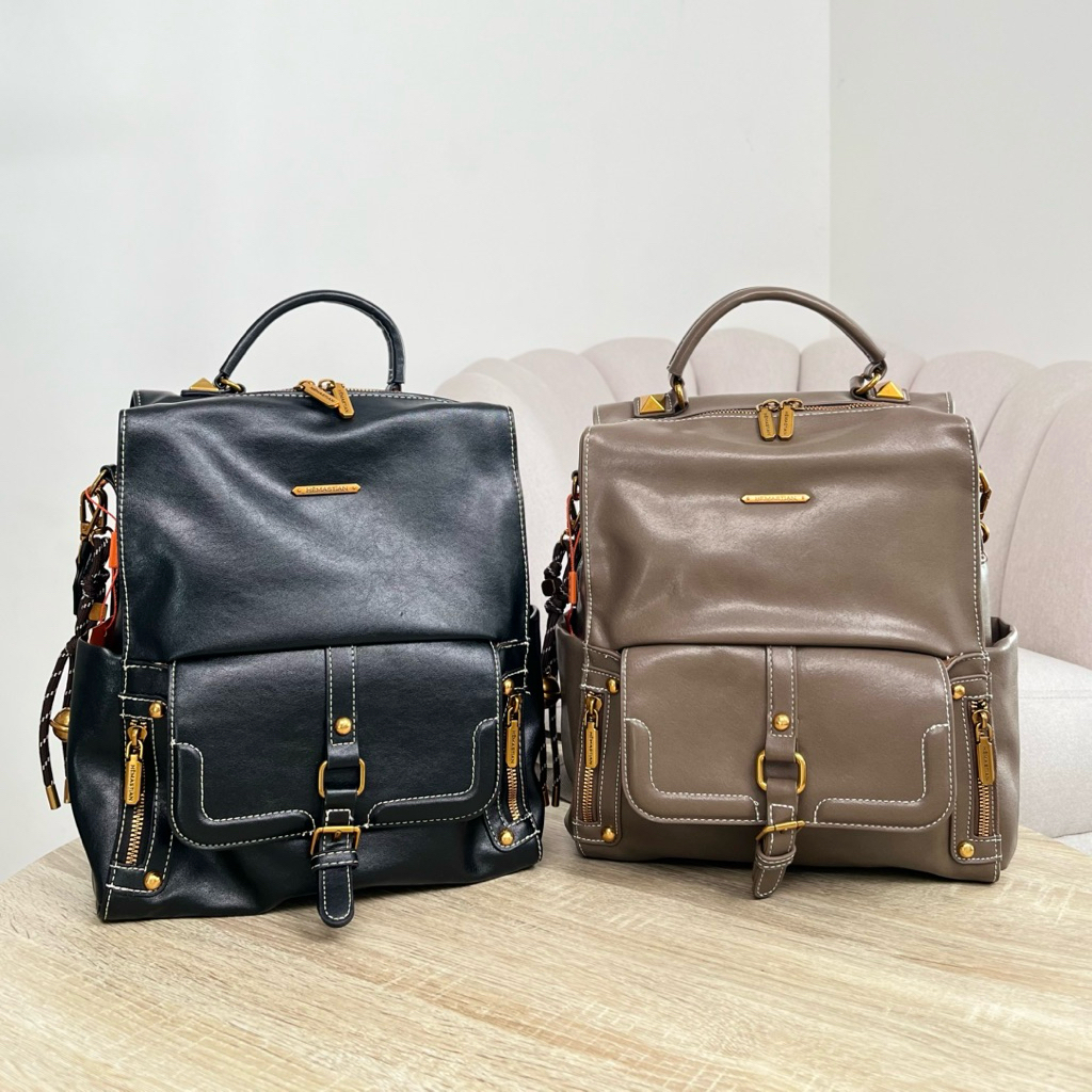 Hemastian Leather Backpack