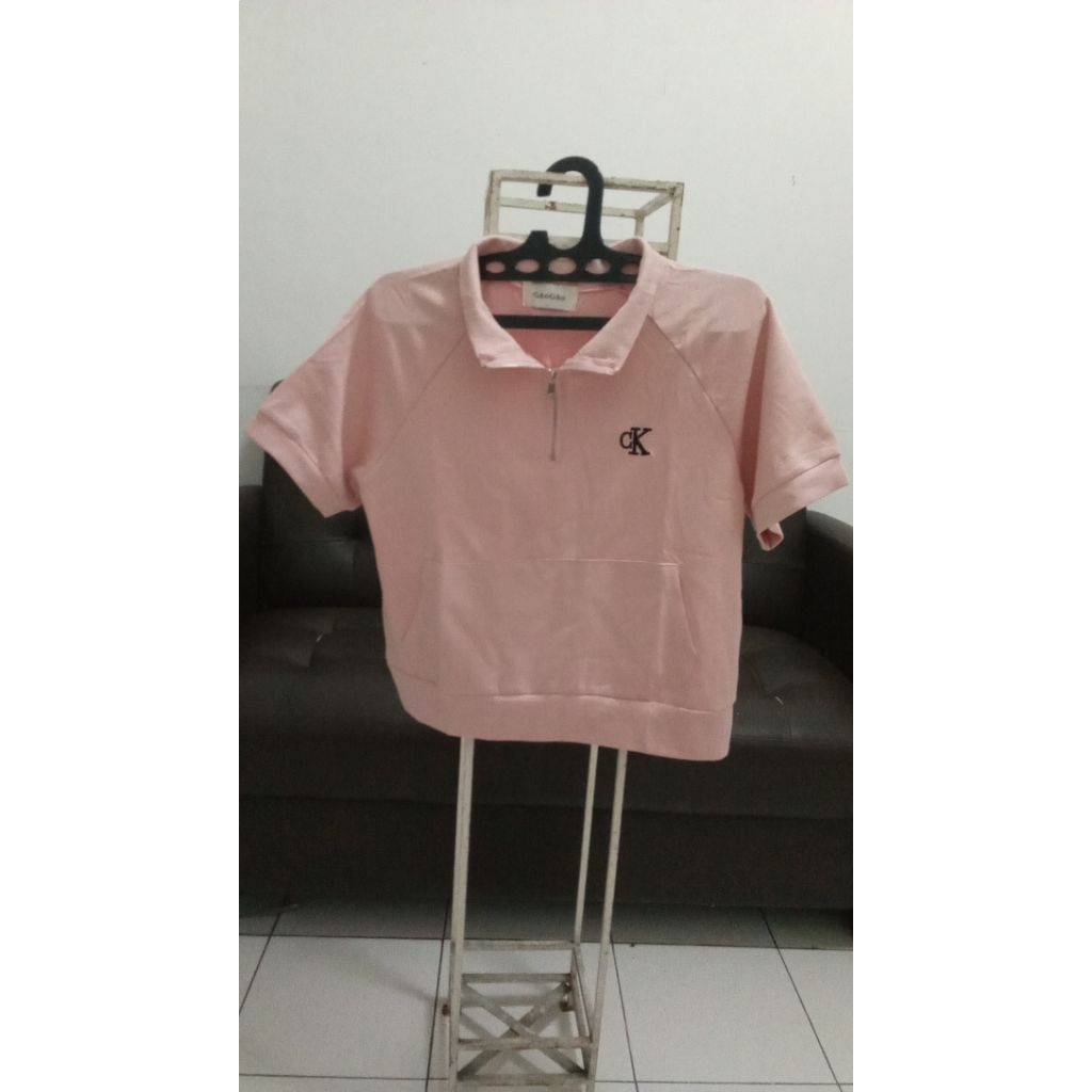 atasan wanita import/baju wanita import/kaos kerah import
