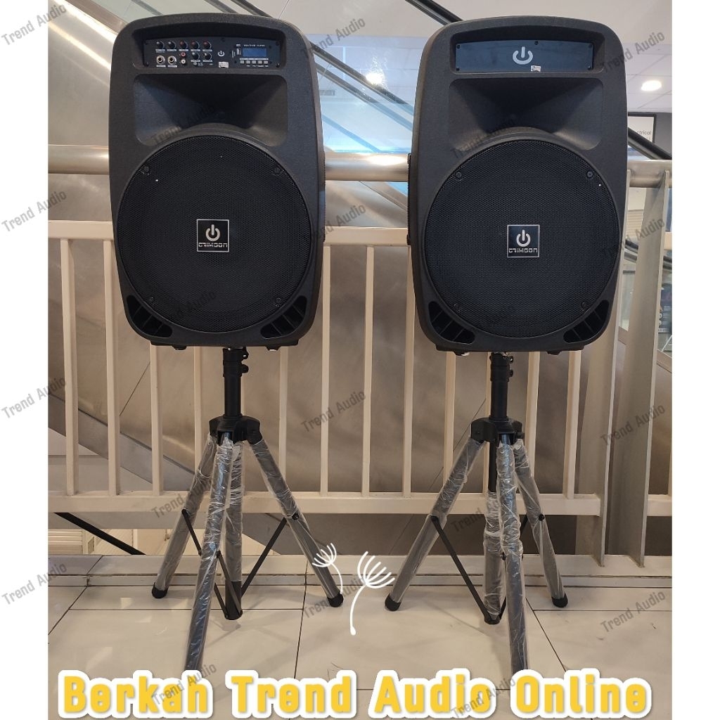 Paket Speaker Karaoke Aktif Pasif CRIMSON PARTY 15 Original