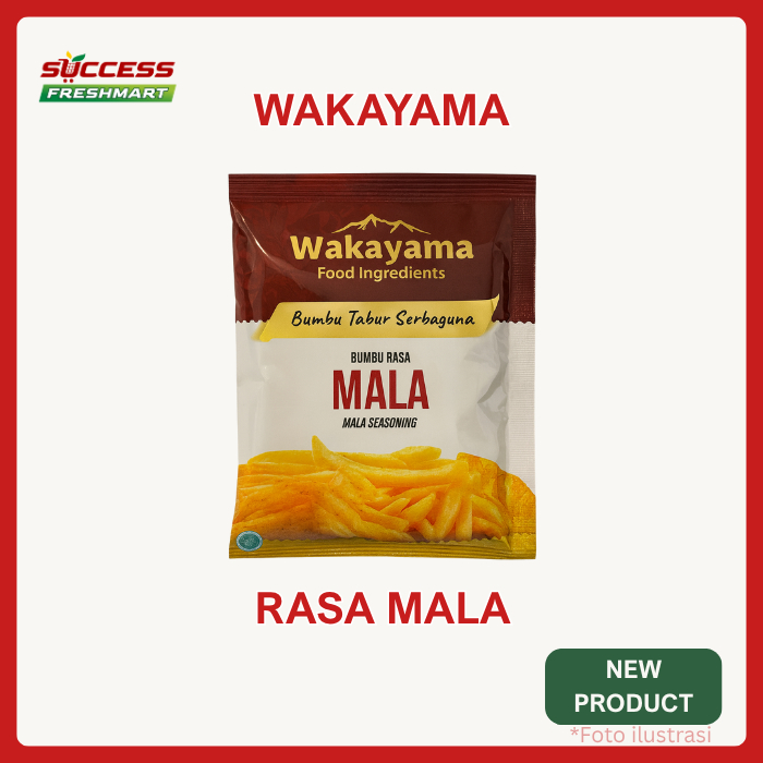 wakayama bumbu kentang sambal mala 60 gram