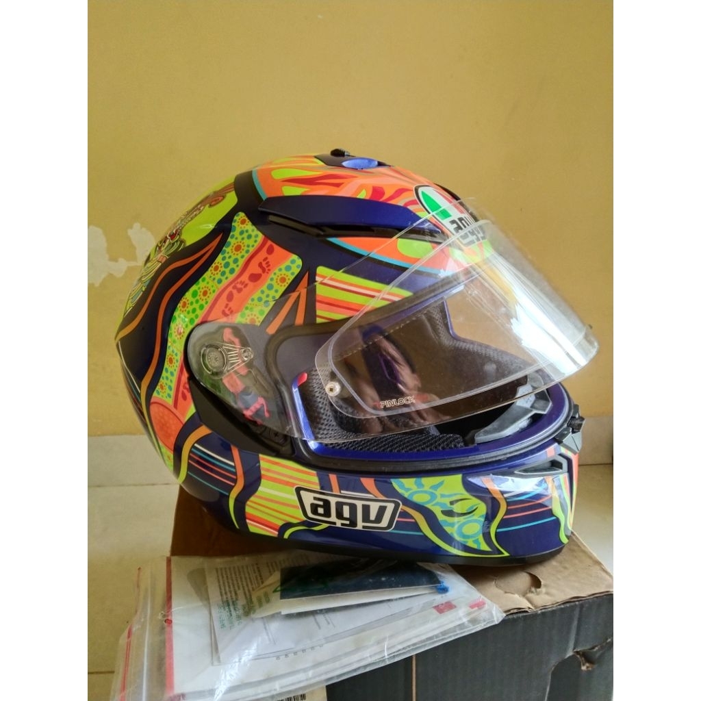 HELM AGV K3SV FIVE CONTINENTS FULLFACE