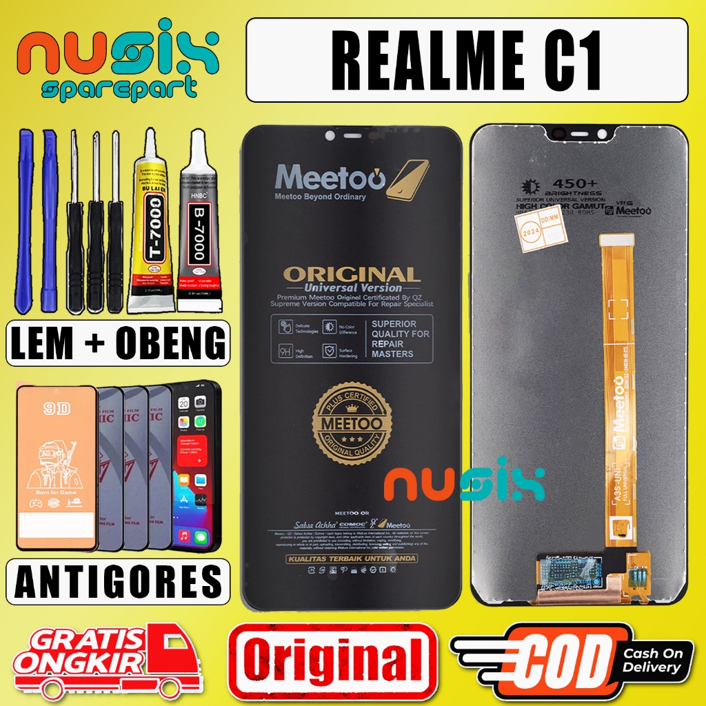LCD TOUCHSCREEN REALME C1 ORIGINAL FULLSET